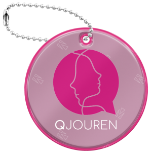 Qjouren reflex genomskinlig